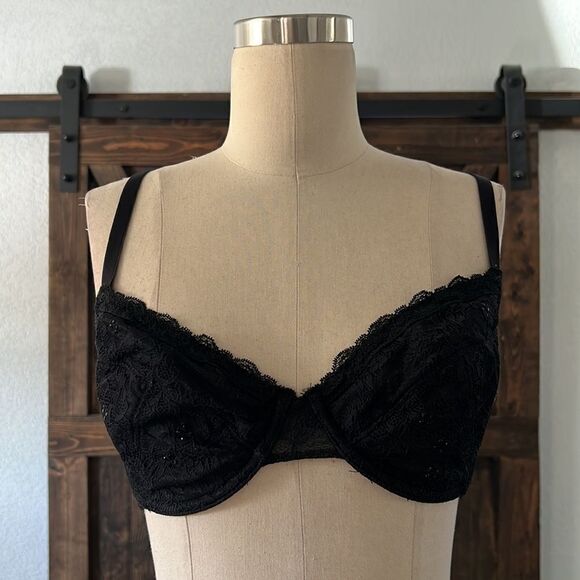 Marimeile black wired bra Sz-36C - Picture 1 of 9